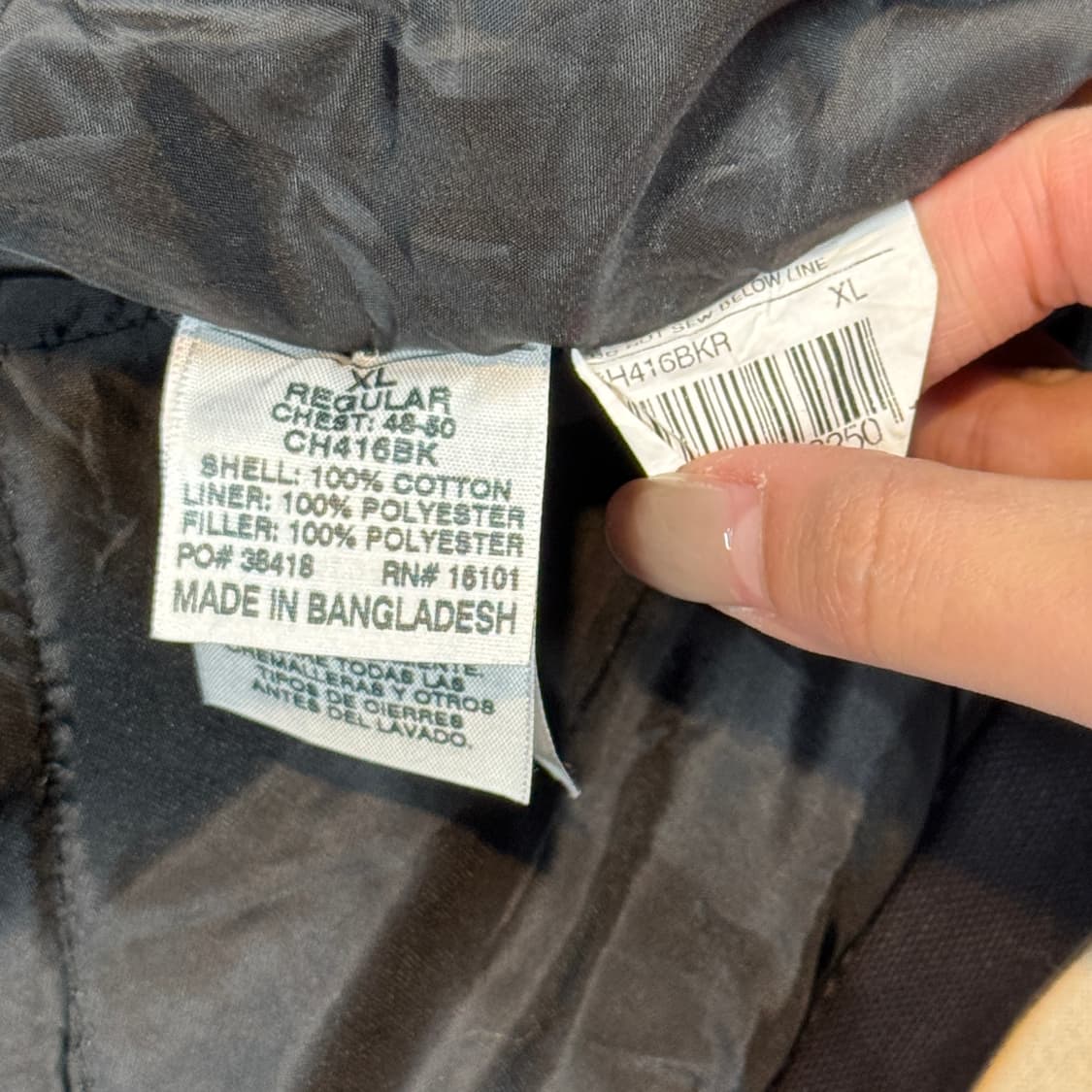 XL) BERNE USA 트레디셔널 워크웨어 워크 자켓 상품이미지8