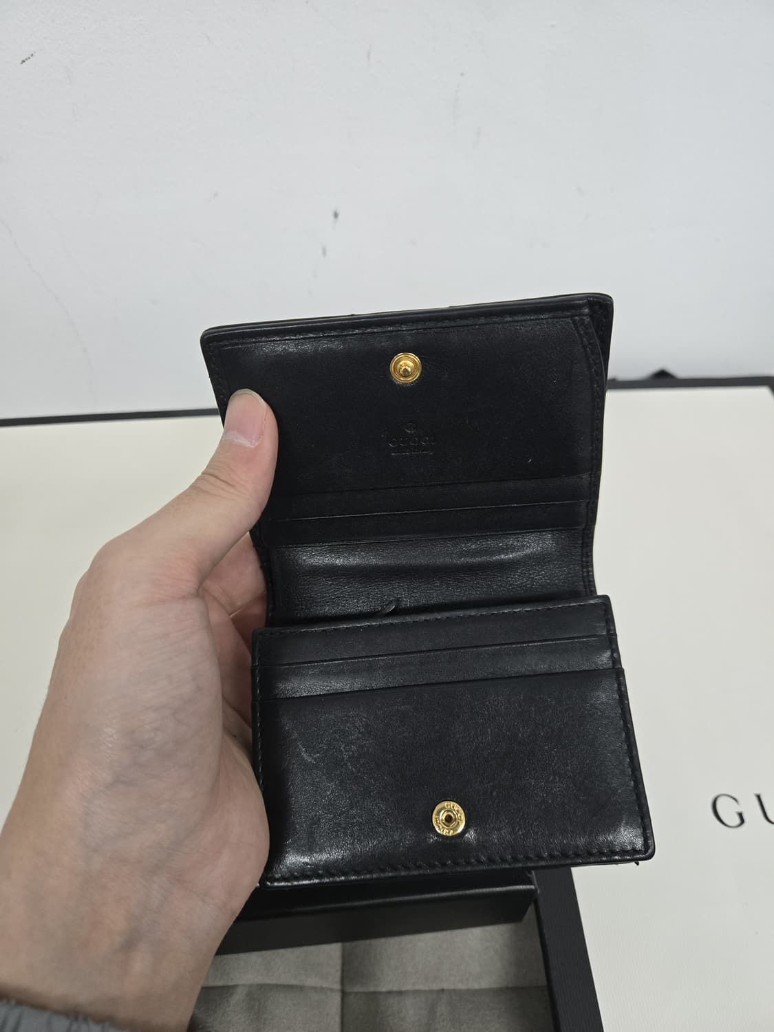 [보증서 정품]구찌 마몽 여성 반지갑 상품이미지5