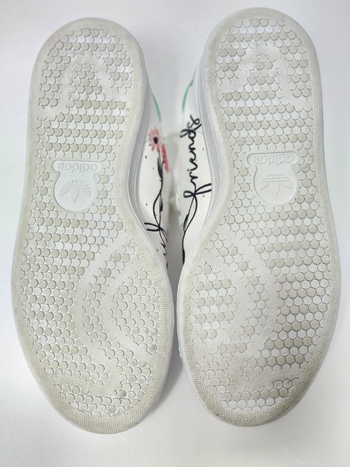 아디다스 스탠 스미스 커스텀 화이트/그린 235 사이즈 상품이미지9