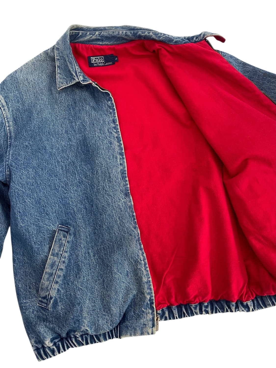 8-90's 폴로 데님 스윙탑 자켓 상품이미지8