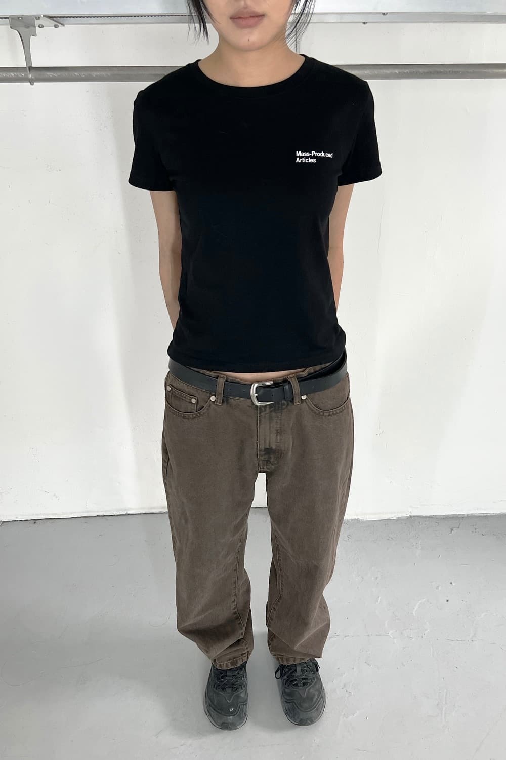 PLASTICPRODUCT 5-POCKET PANTS WOMEN 상품이미지1