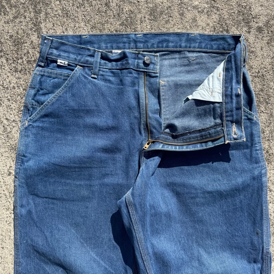 [36] Carhartt 칼할트 FR코튼 데님 카펜터 팬츠 상품이미지3