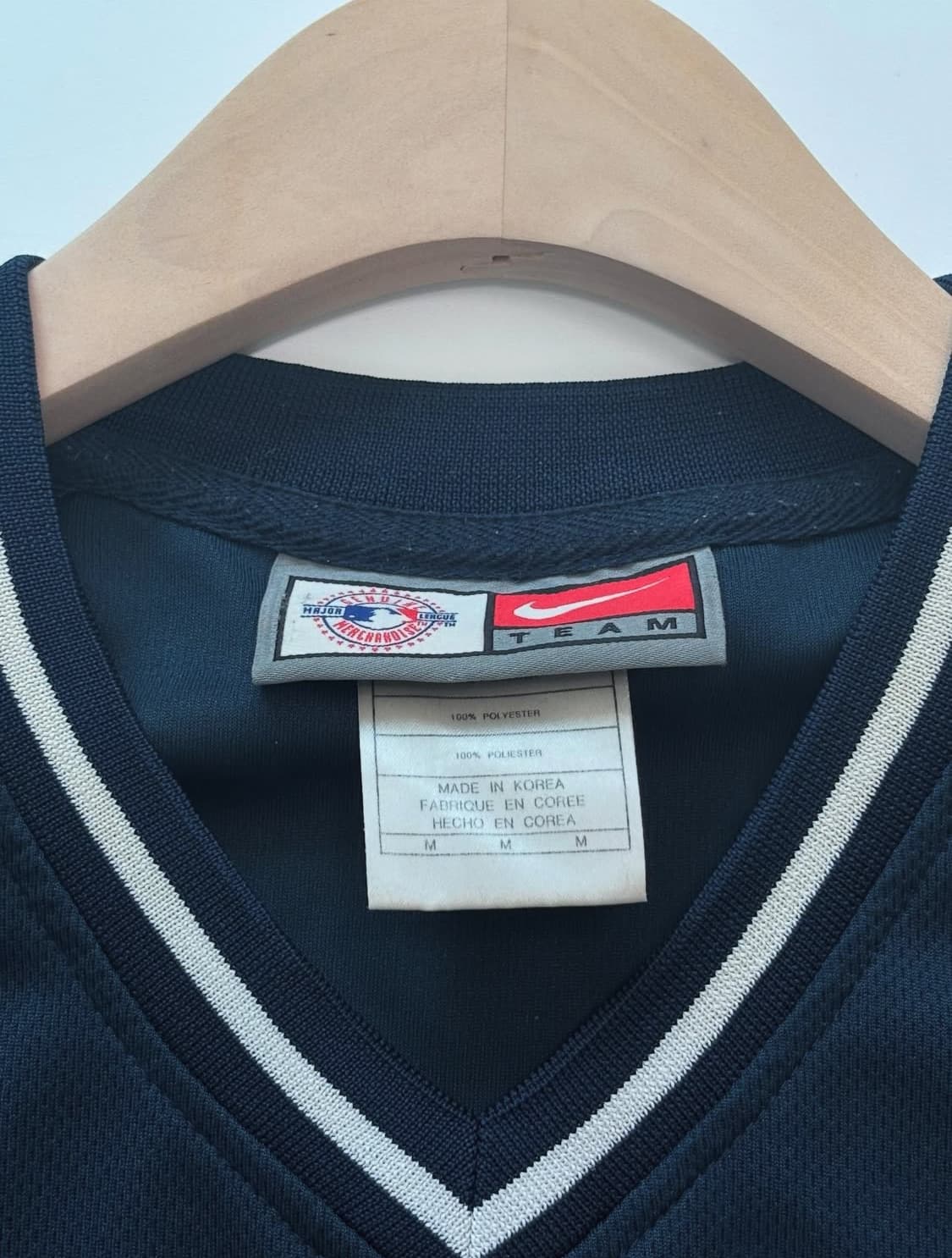 Nike 나이키 뉴욕양키스 베이스볼 네이비 져지 티셔츠 상품이미지7
