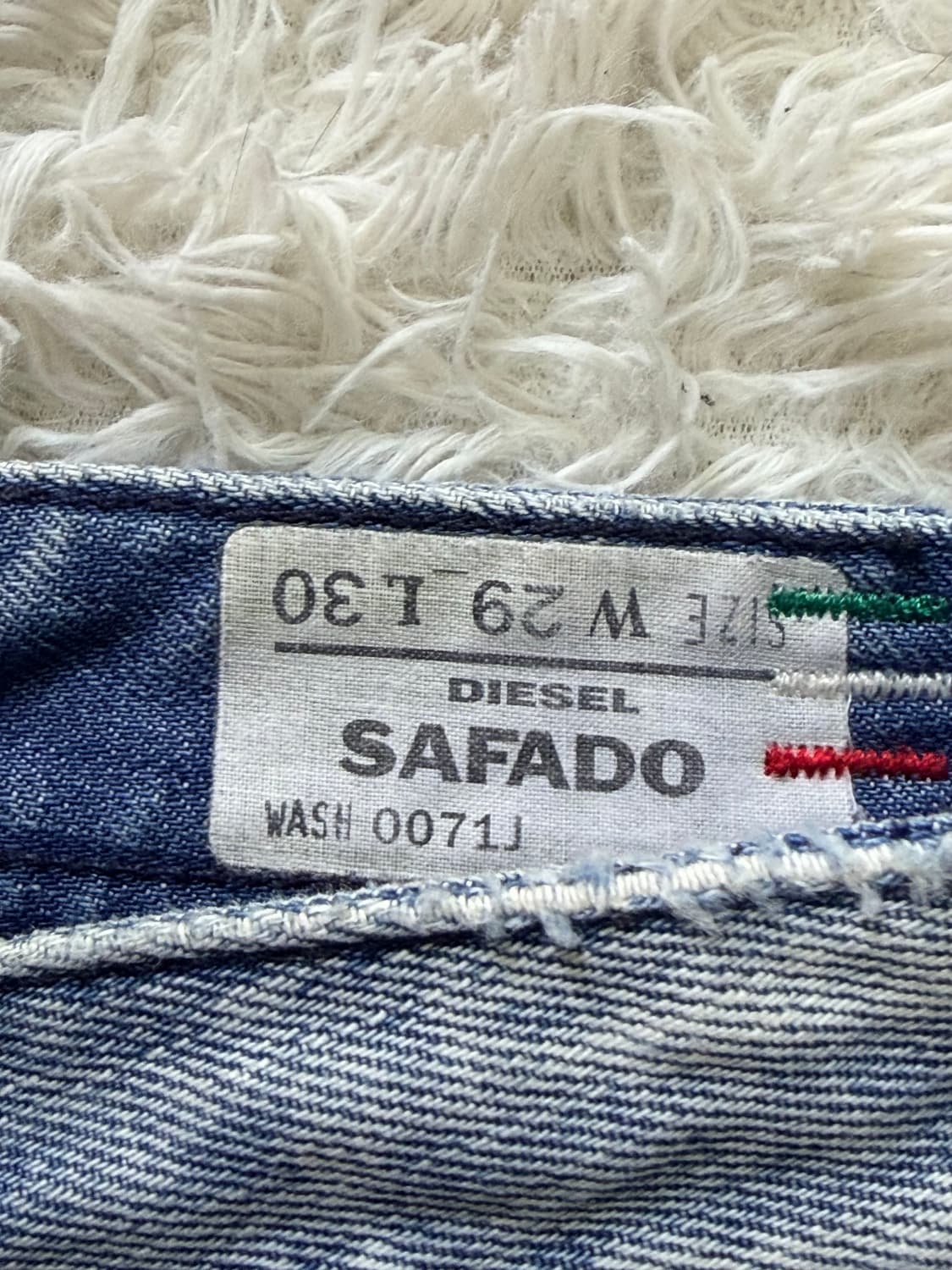 [상품명] 디젤(Diesel) SAFADO 0071J 스트레이트 데님  상품이미지6