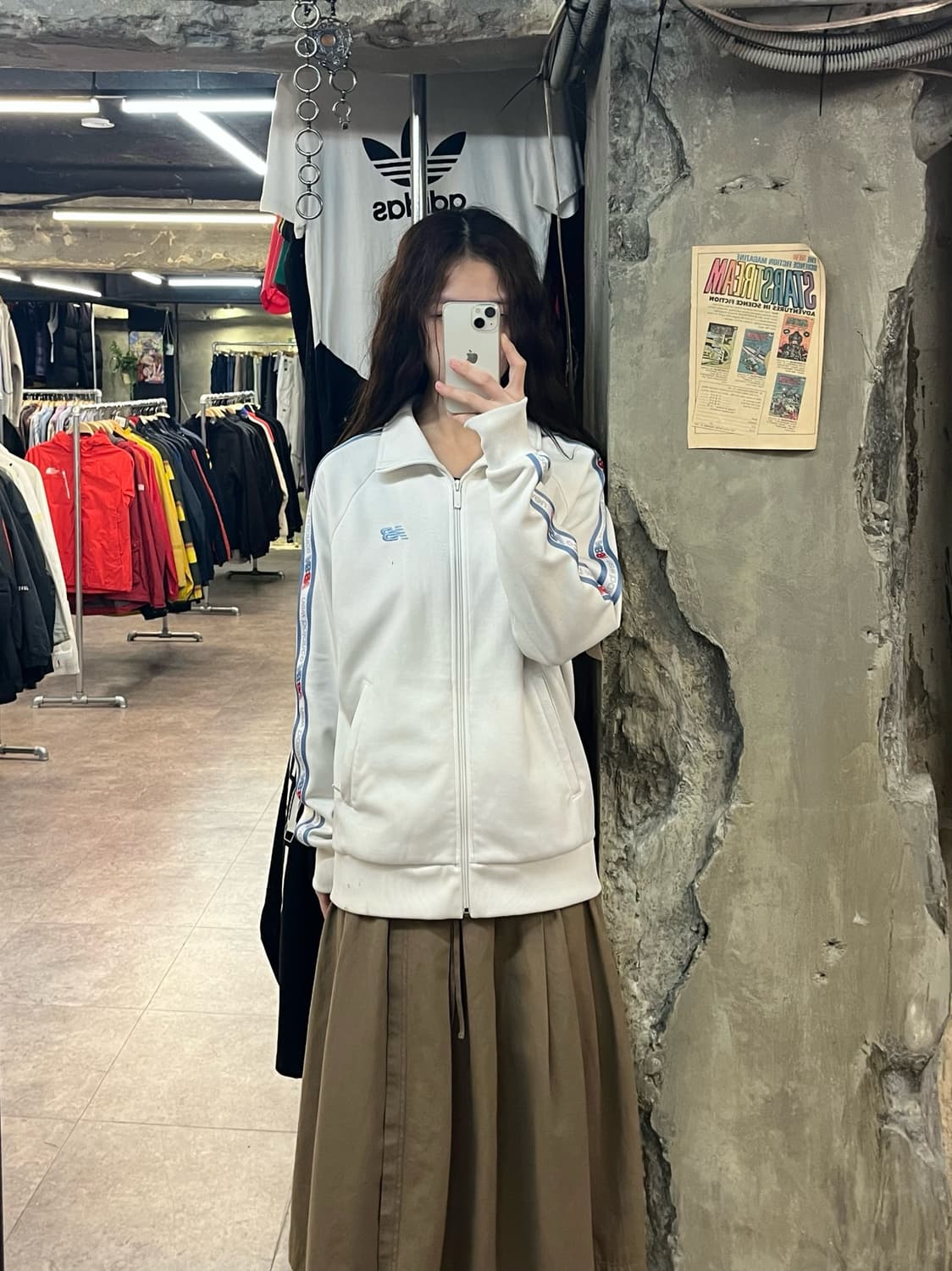 뉴발란스 져지 화이트 M #csz2088 상품이미지2