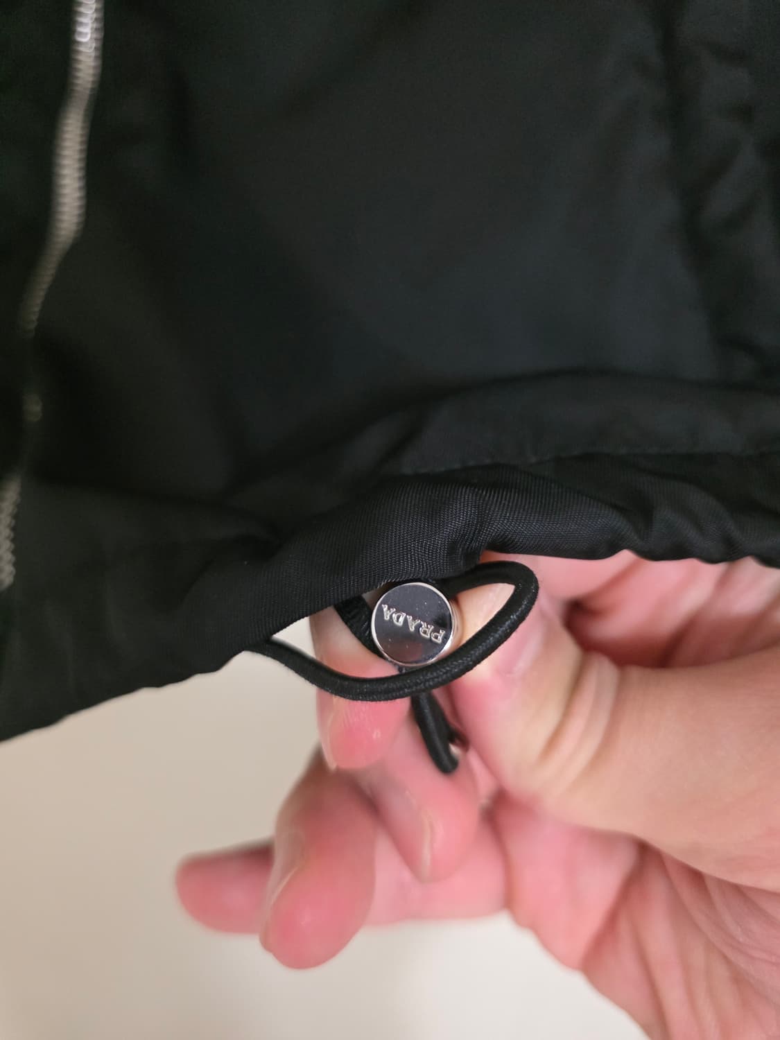 프라다 리나일론 블루종 봄버 자켓 상품이미지5