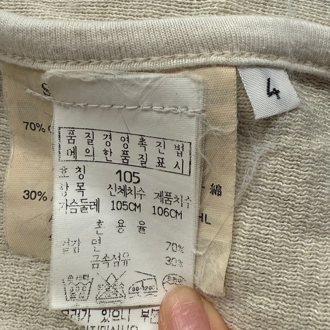 [정품/4] C.p 컴퍼니 빈티지 니트 c1 상품이미지6