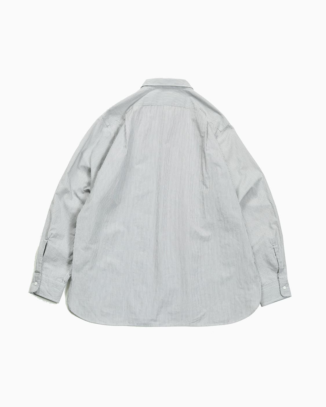 nanamica Regular Collar Stripe Shirt 상품이미지9