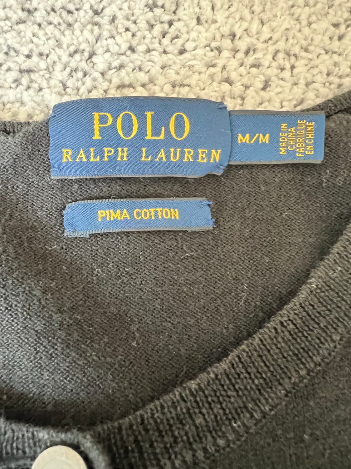 폴로 랄프 로렌　피마 코튼　가디건 상품이미지3