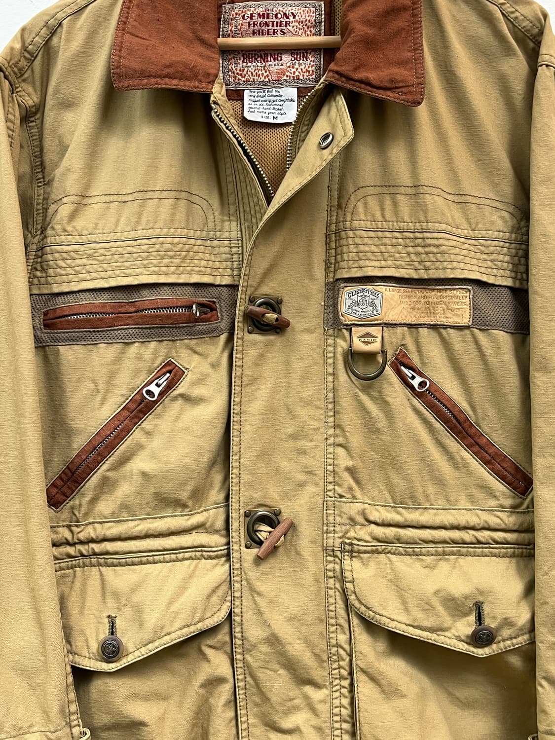 Gembony 빈티지 유틸리티 자켓 M 상품이미지4