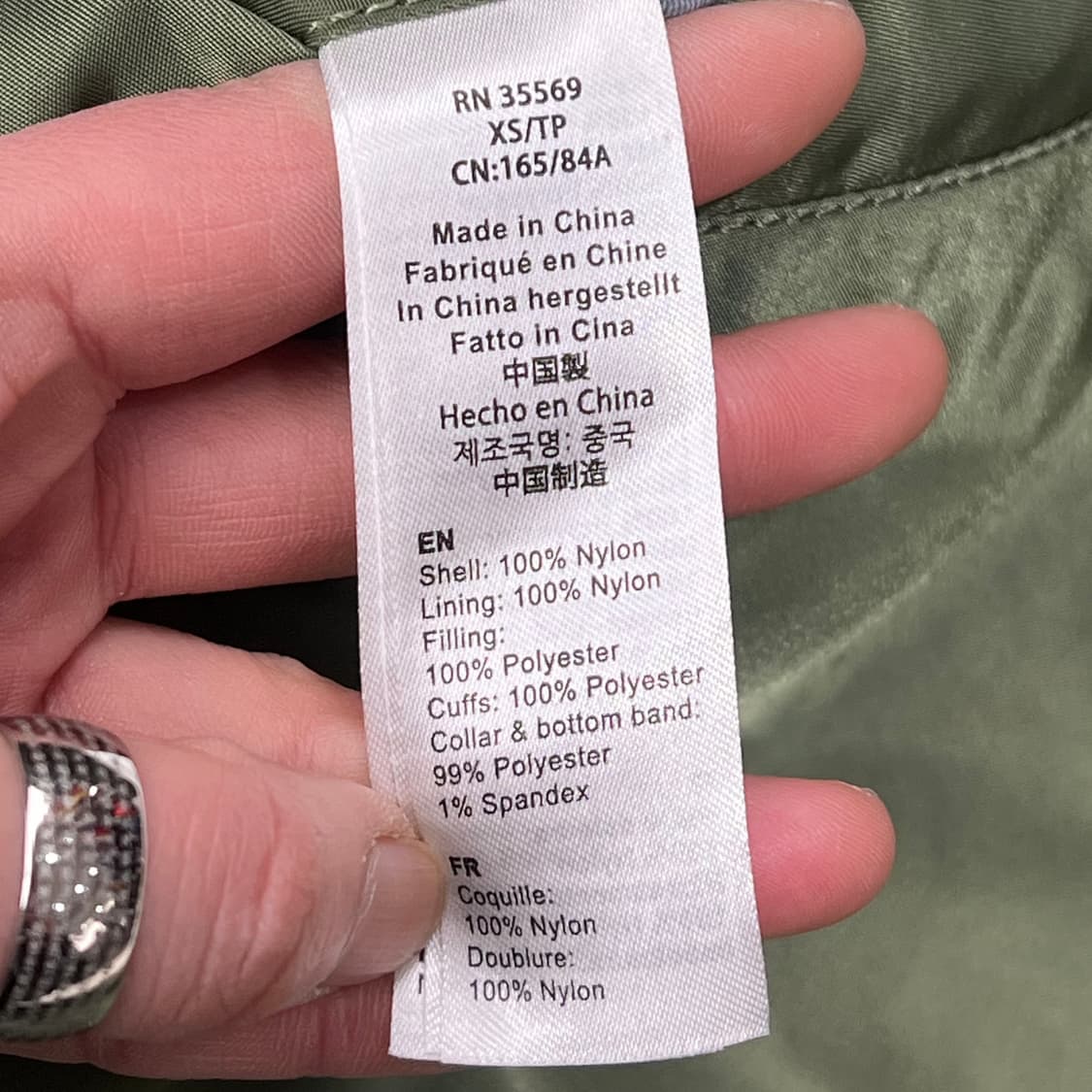 알파인더스트리 ma-1 항공점퍼 s09822 상품이미지10