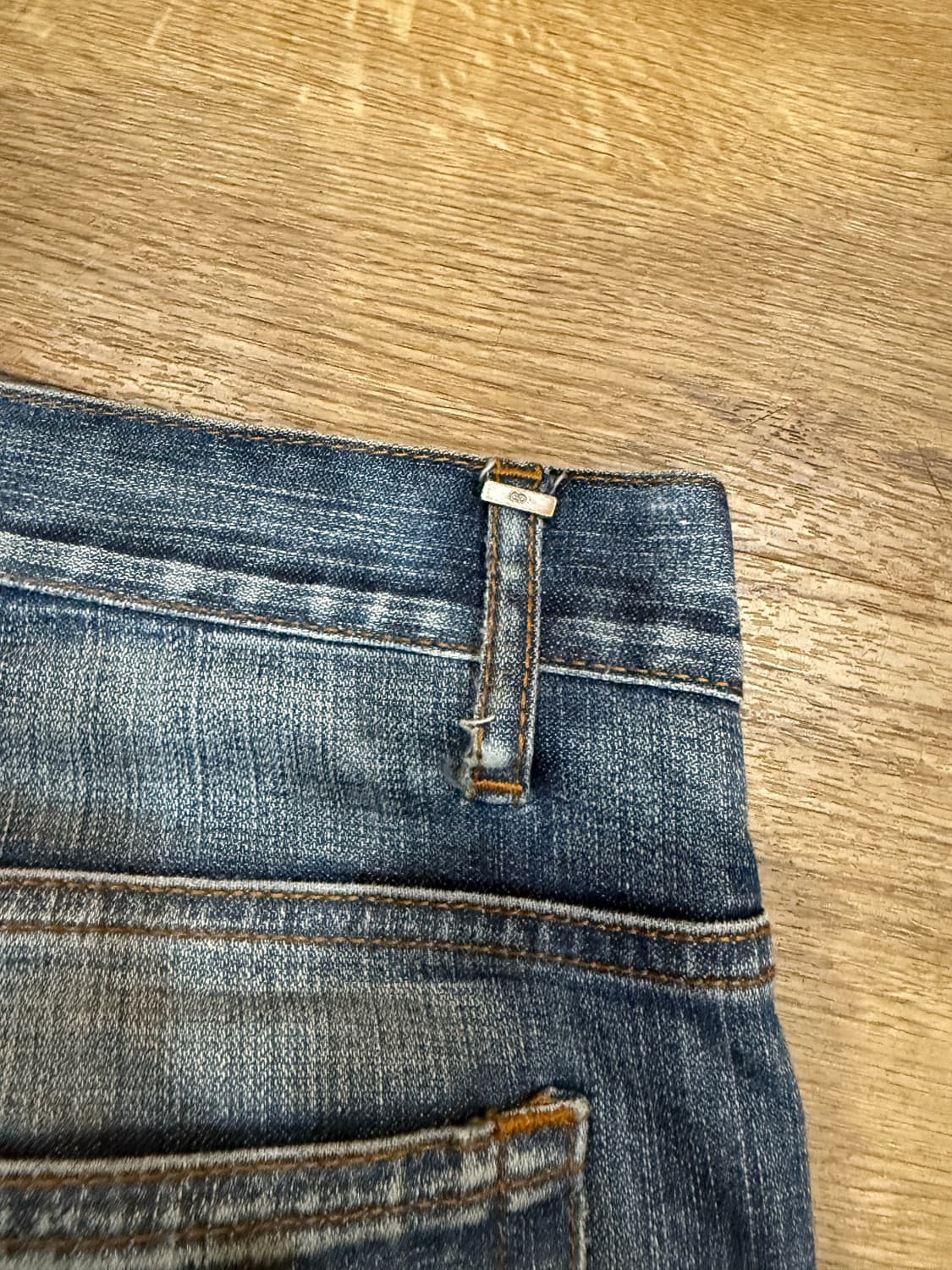 디올옴므 08SS 레드페인트진 레페 상품이미지7