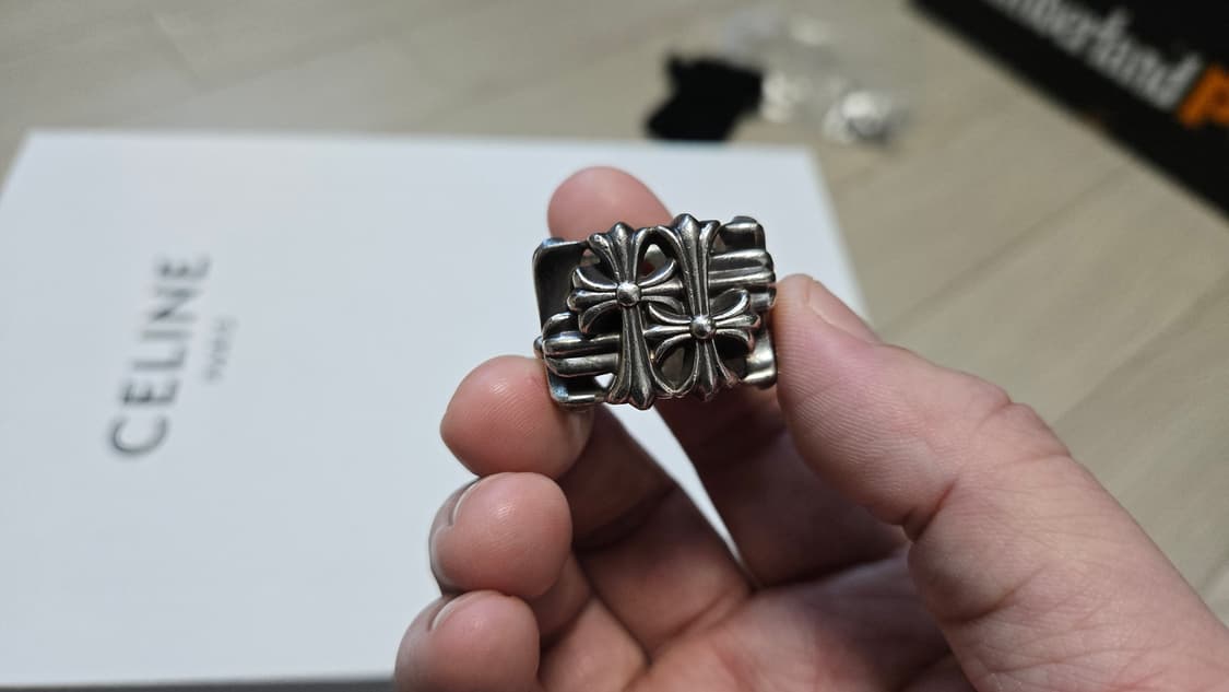 크롬하츠 세메터리 스퀘어 링 상품이미지4