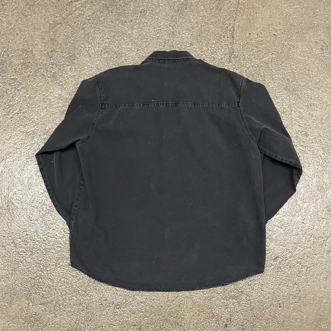 90s 리바이스 블랙 코튼 셔츠 (110) 상품이미지3