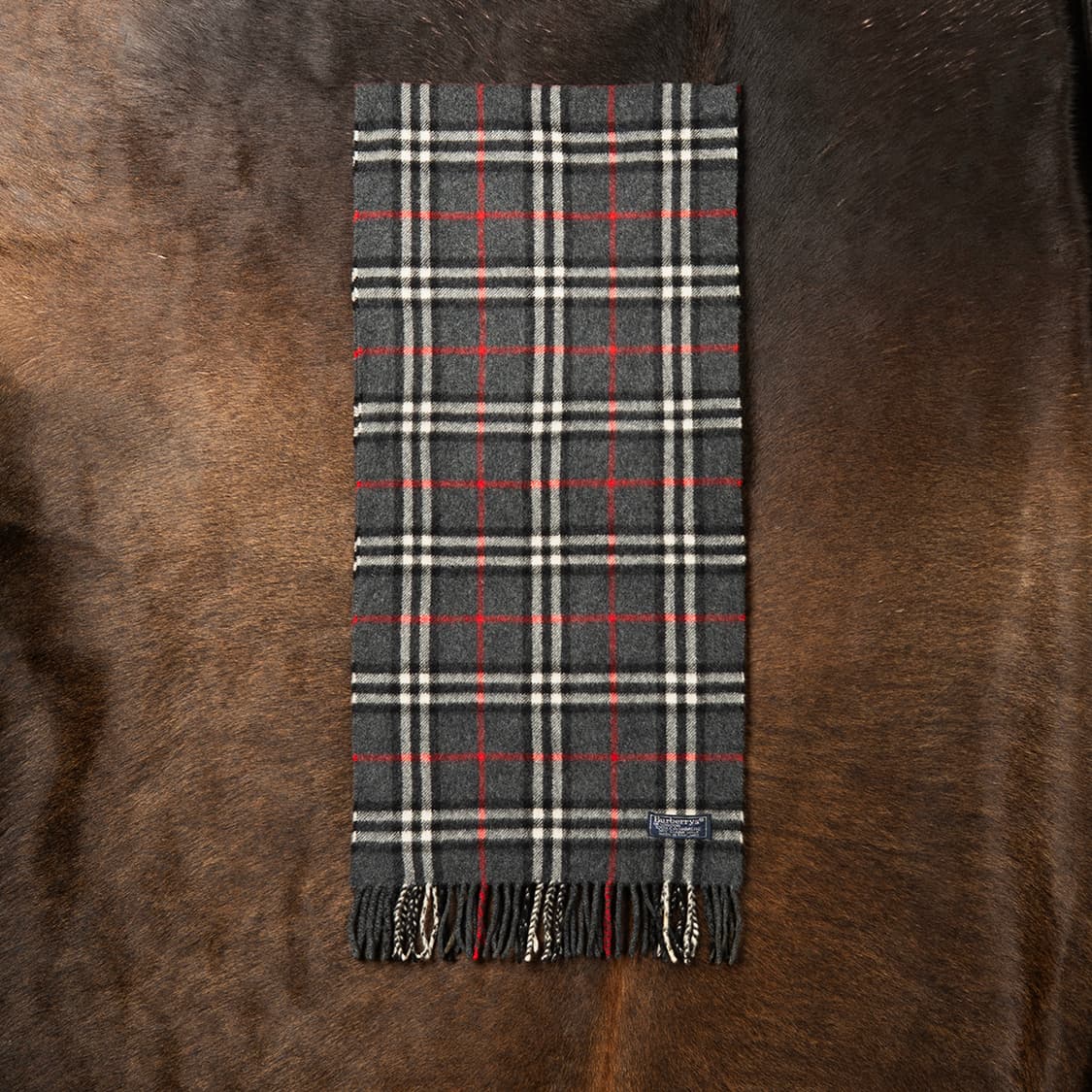 90s 버버리 Burberrys 100% 캐시미어 머플러  상품이미지2