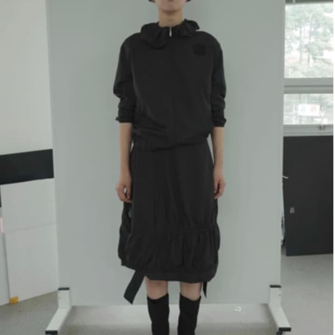 에옹쓰 dot nylon jacket 상품이미지2