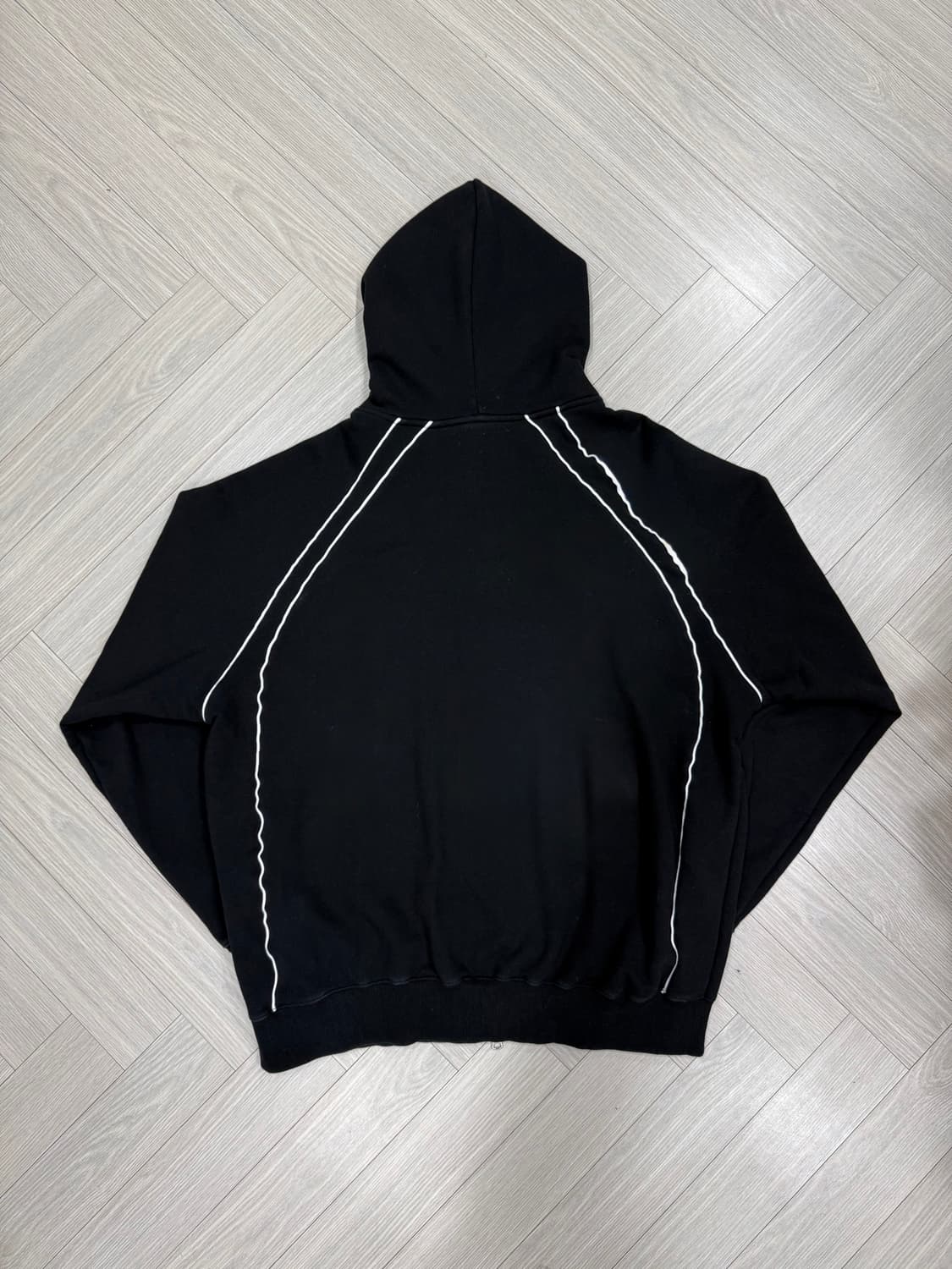 필루미네이트(FILLUMINATE) 더블 파이핑 후드 집업 상품이미지2