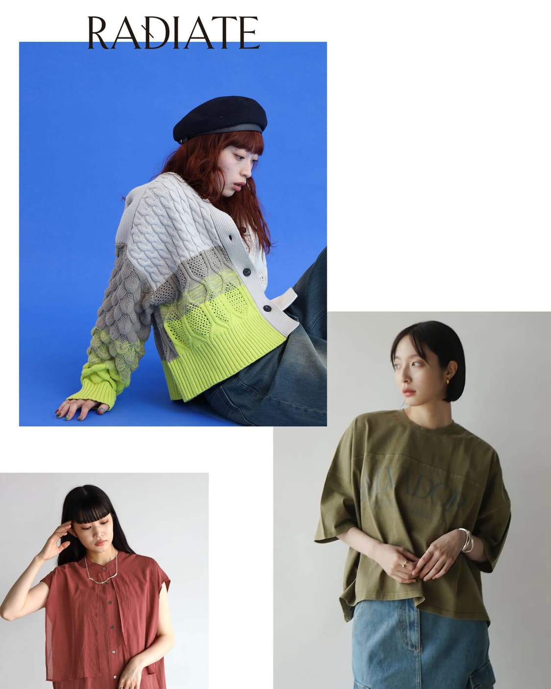 RADIATE ラディエイト Japanese Pleats Trouser 상품이미지2