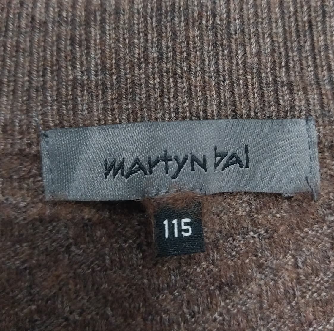 martyn bal 마틴발 브라운 니트 115(100-105) 상품이미지3