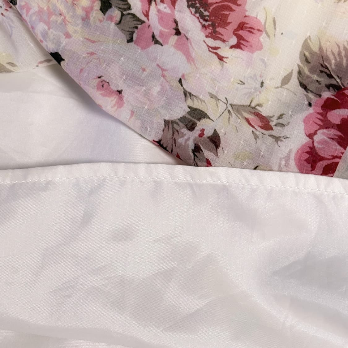 (이체시에눌) LEST ROSE 레스트로즈 장미 디테일 페어리 스커트 상품이미지3