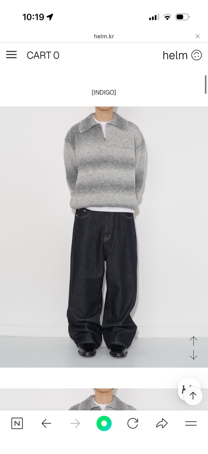 헬름 생지 데님 상품이미지3