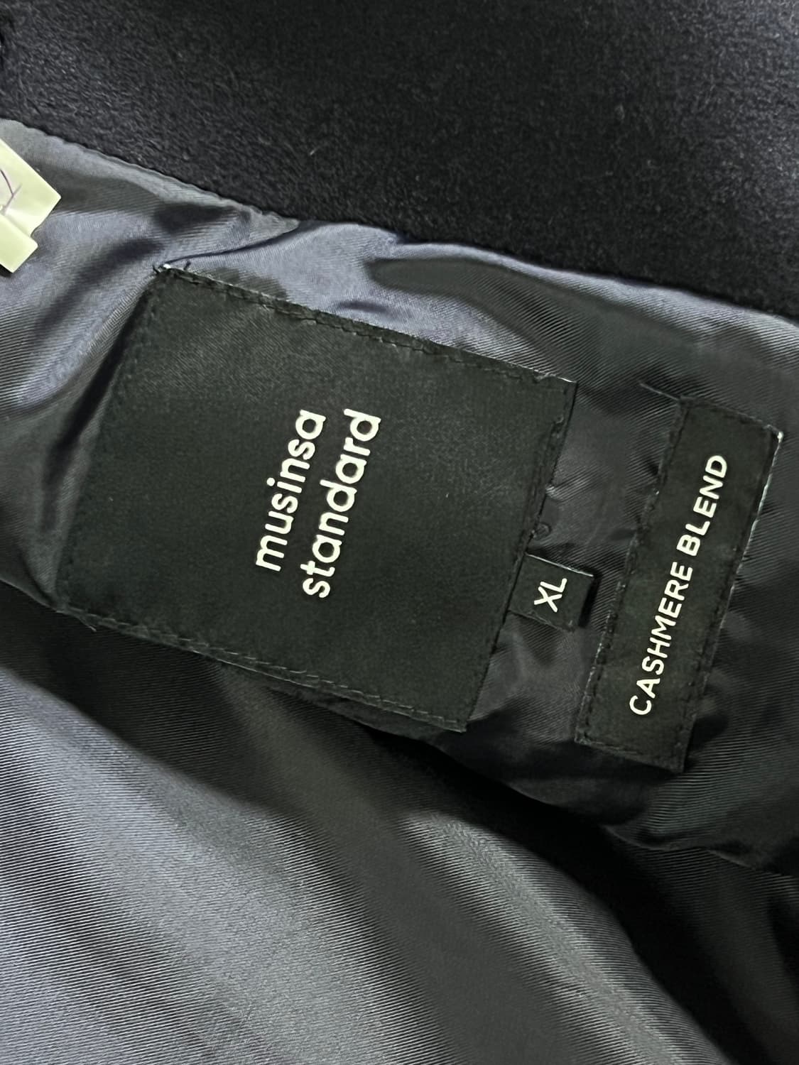 무신사 스탠다드 캐시미어 블렌디드 더블 코트 XL 상품이미지7