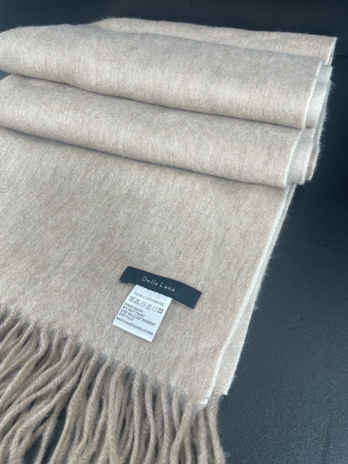 DELLA LANA 델라라나 캐시미어100% 머플러 목도리 상품이미지4