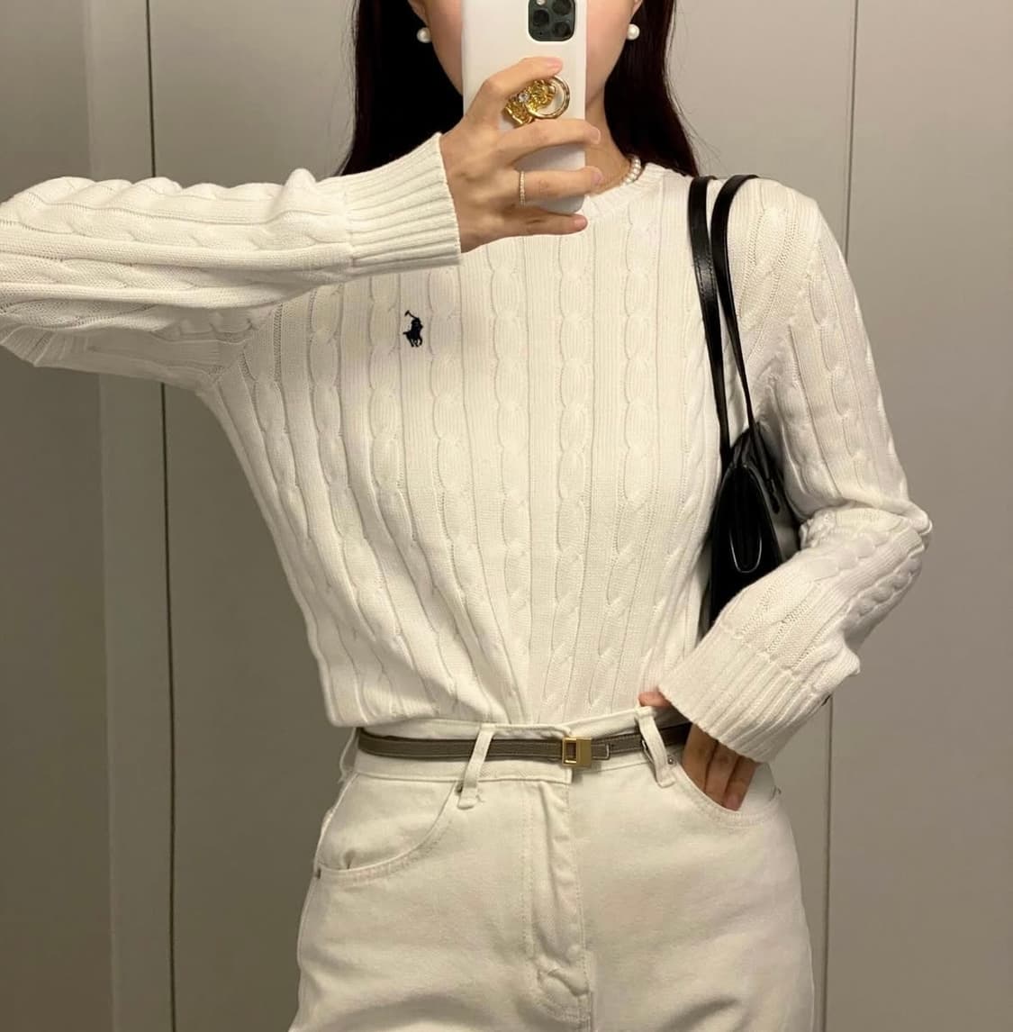 [새 상품] 폴로랄프로렌 케이블 니트s 상품이미지1