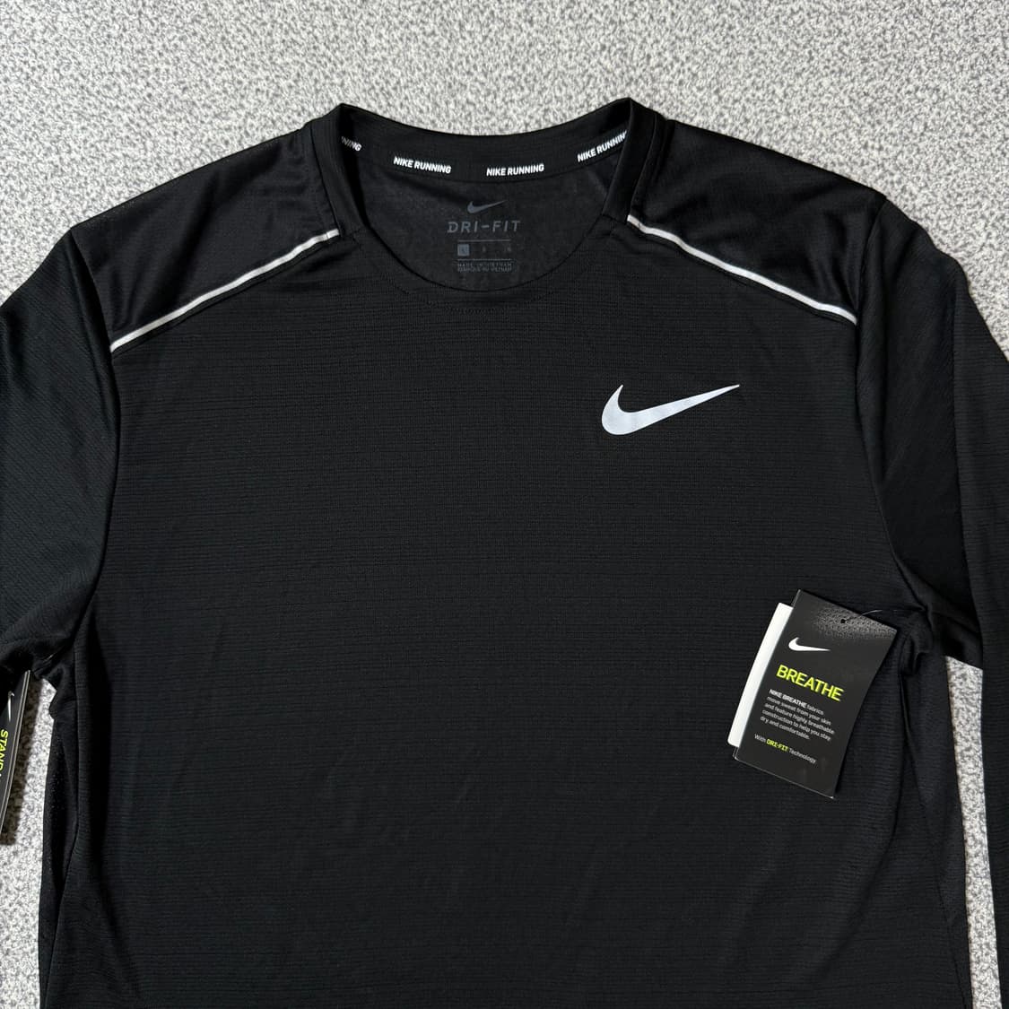 [새상품] 나이키 맨즈 드라이핏 롱 티셔츠 상품이미지3