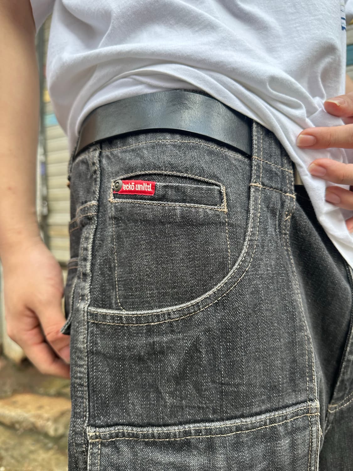 Ecko Unltd envelope utility denim pants  상품이미지5