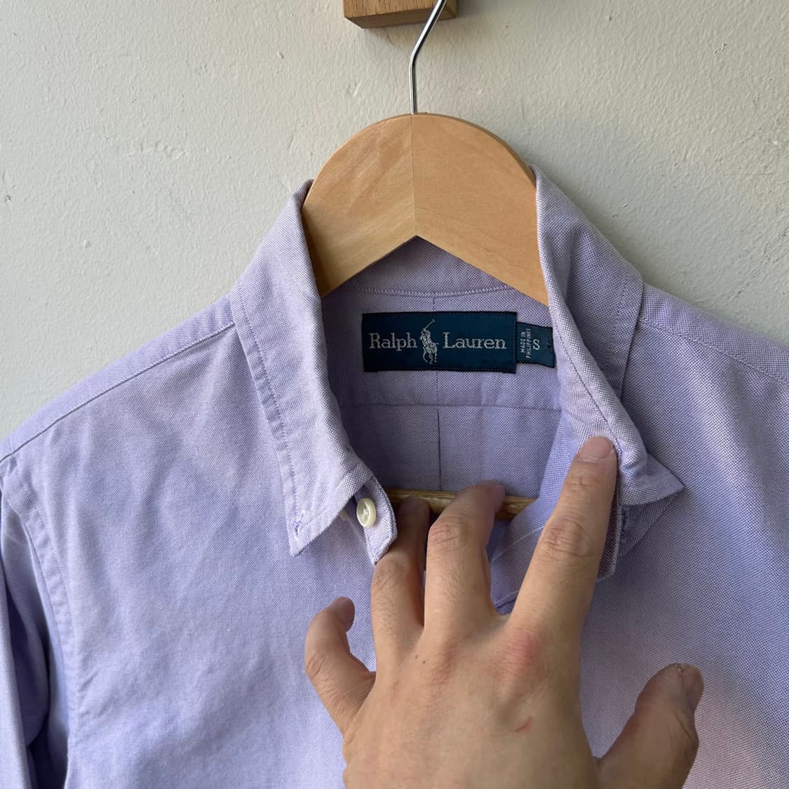 16288 - 폴로 랄프로렌 퍼플 셔츠 상품이미지3