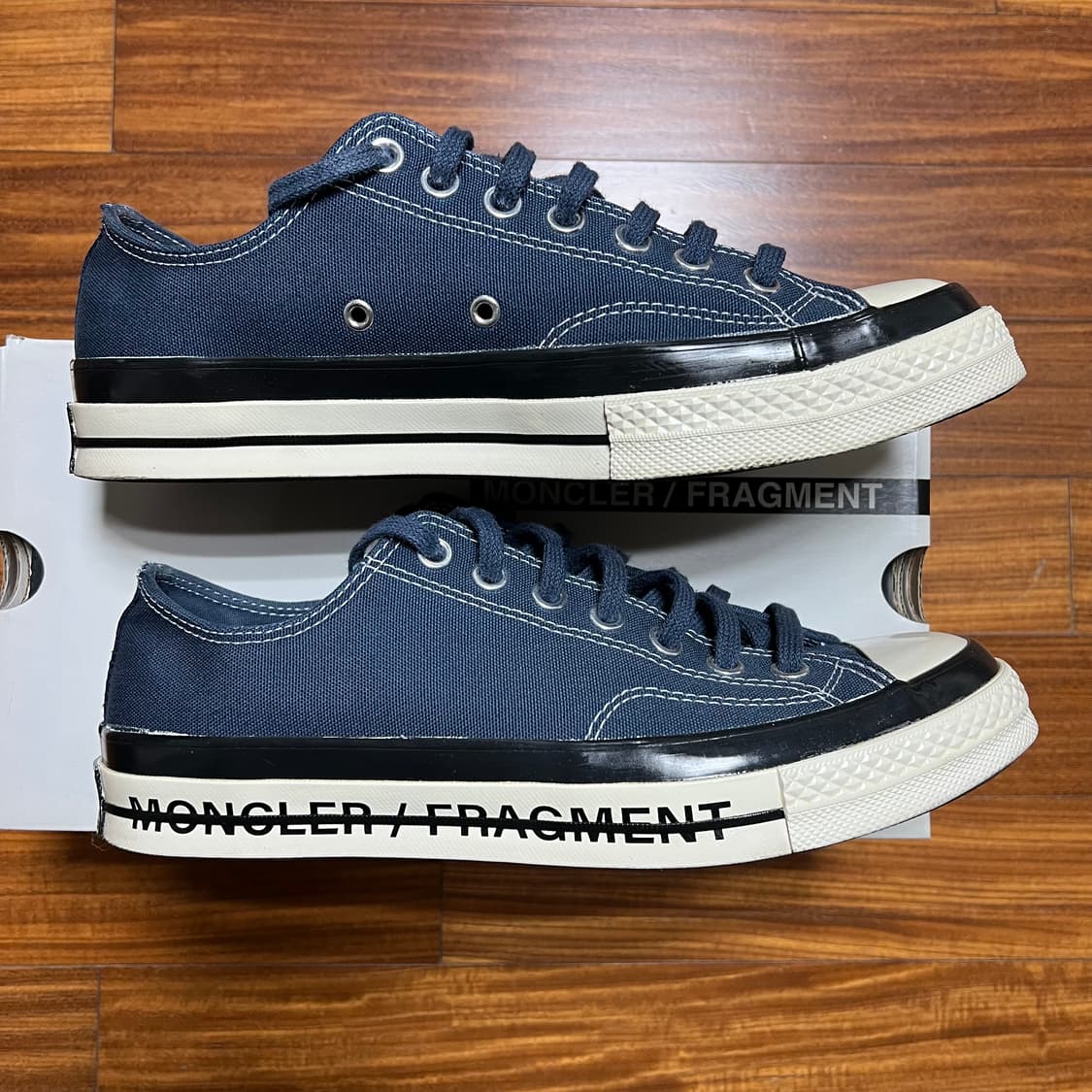 프라그먼트 x 몽클레어 컨버스 네이비 상품이미지4