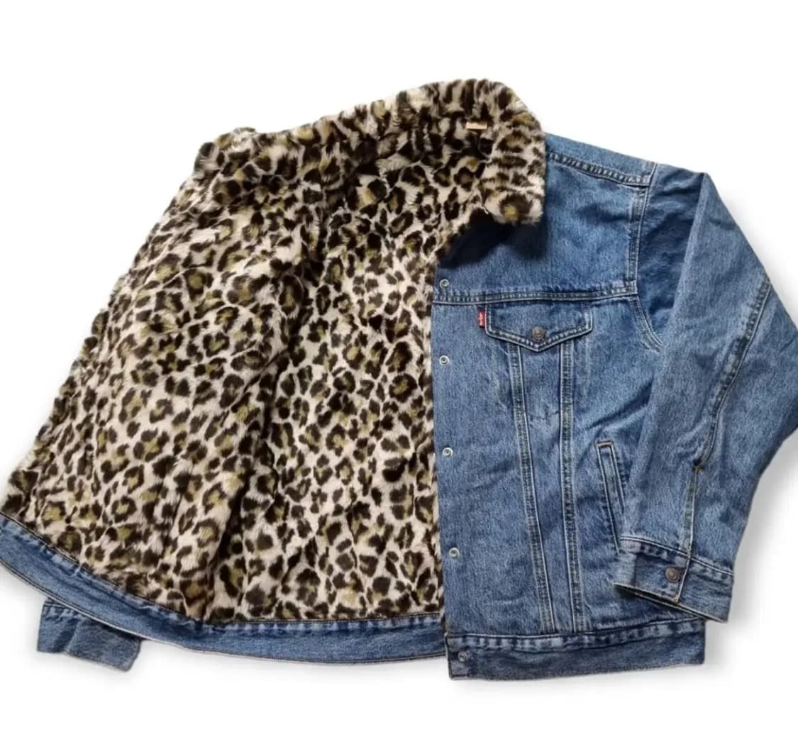 (한정 M)19FW 리바이스 쉐르파데님자켓 리리바이스 빅E 리바이스퍼자켓 상품이미지4