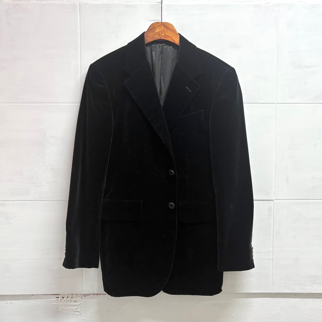 폴스미스 Paul Smith 블랙 벨벳 블레이저 자켓  상품이미지1