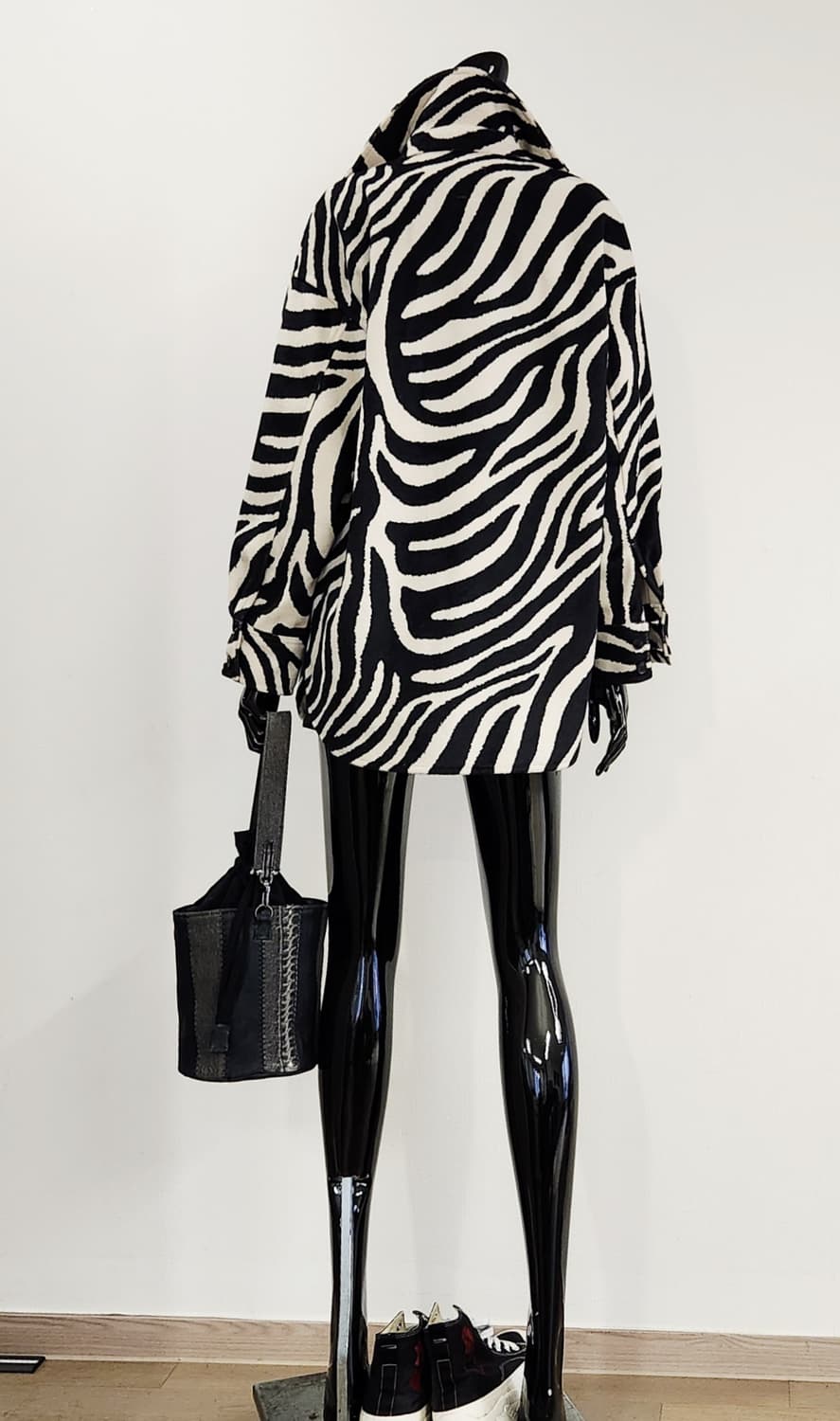 지브라 셔츠형 자켓  상품이미지5