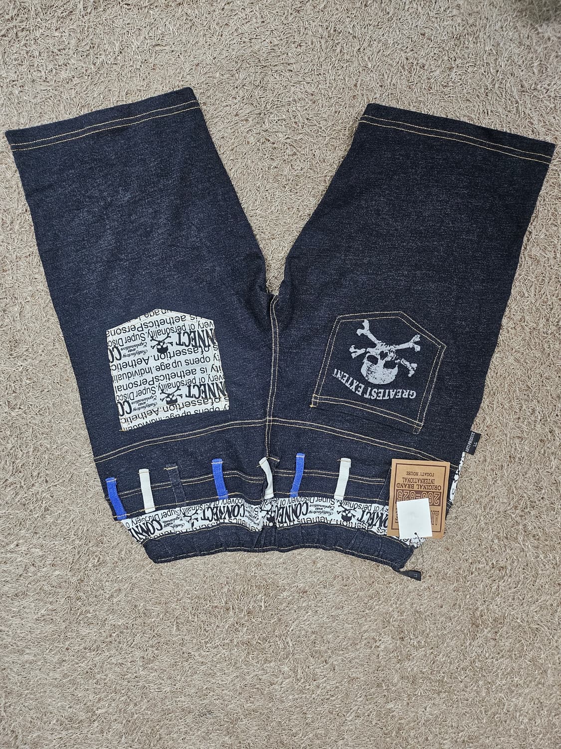 일본(30-34) 펑크 어웨이 레터링 스컬 아트 버뮤다
팬츠 상품이미지7