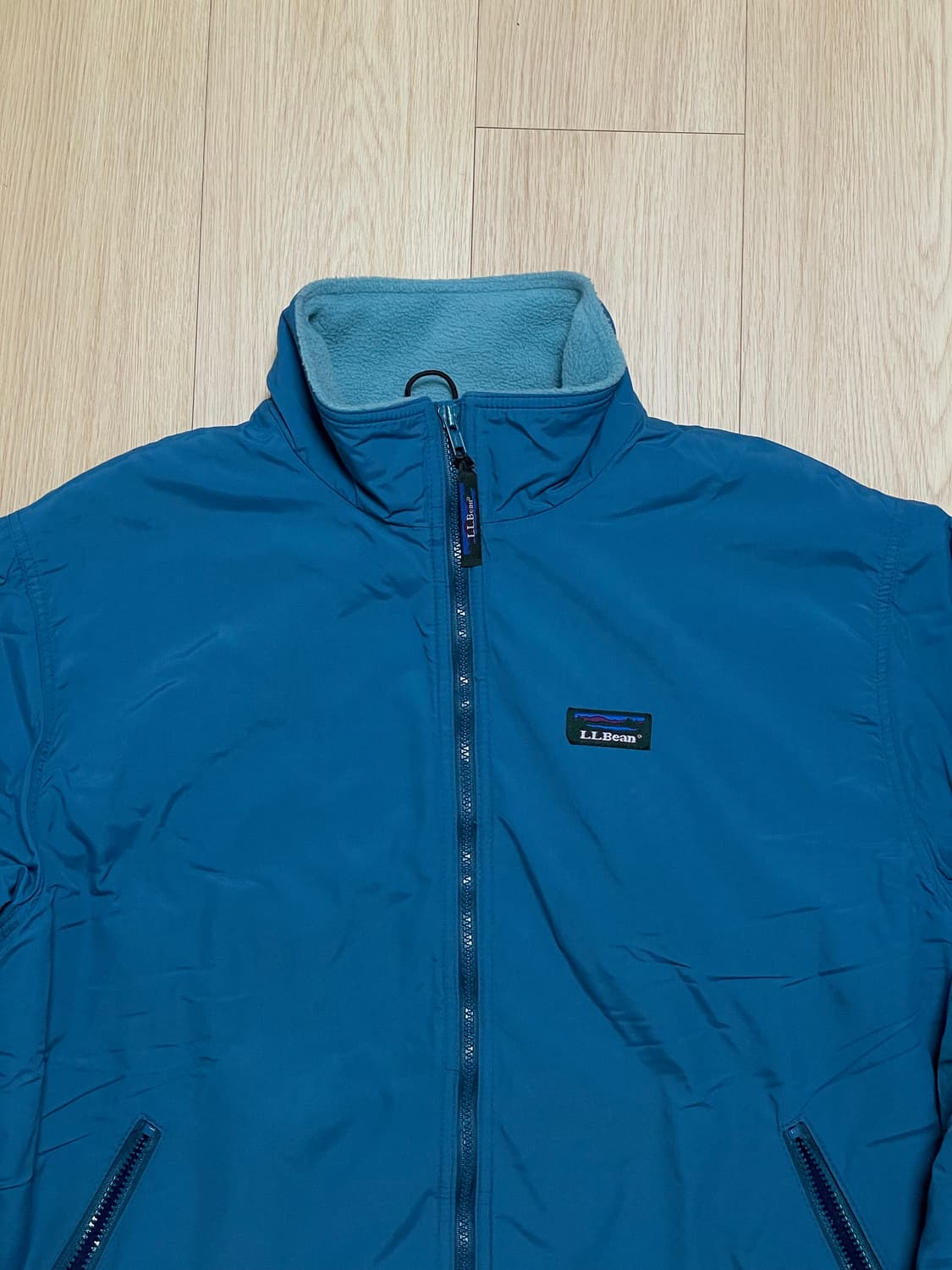 90s 엘엘빈 웜업자켓 XL made usa 상품이미지5