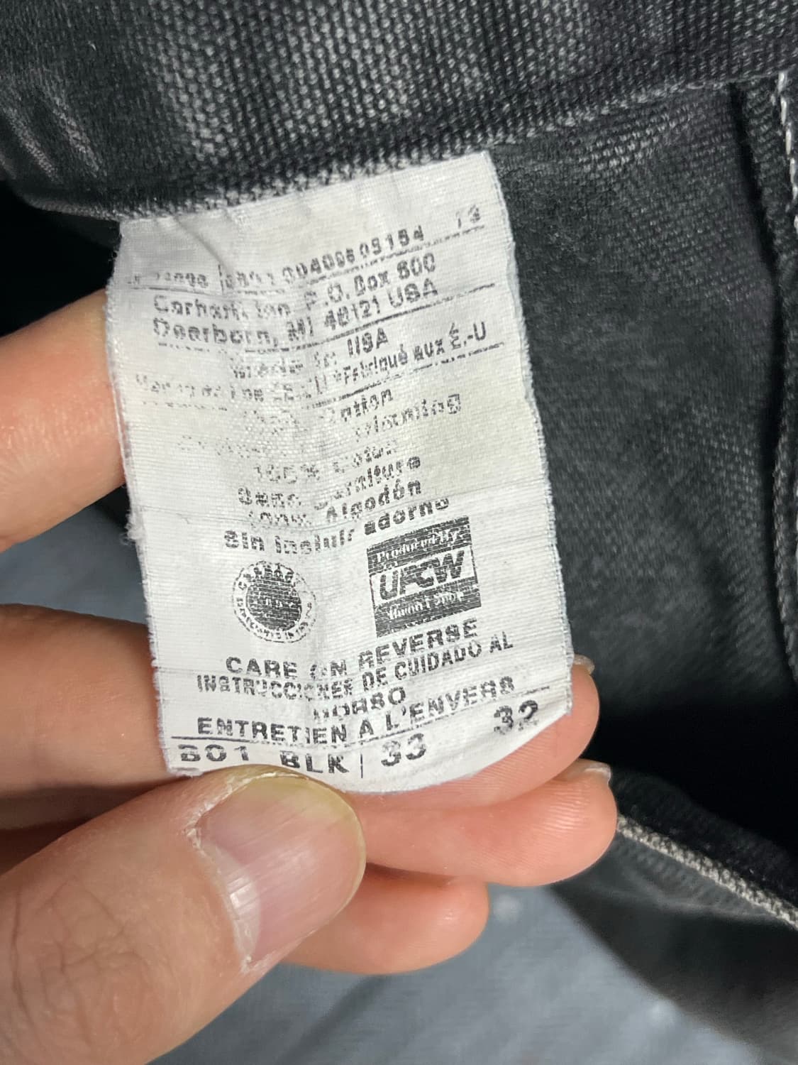 칼하트 더블니 페이머즈 커스텀 famoz 상품이미지6