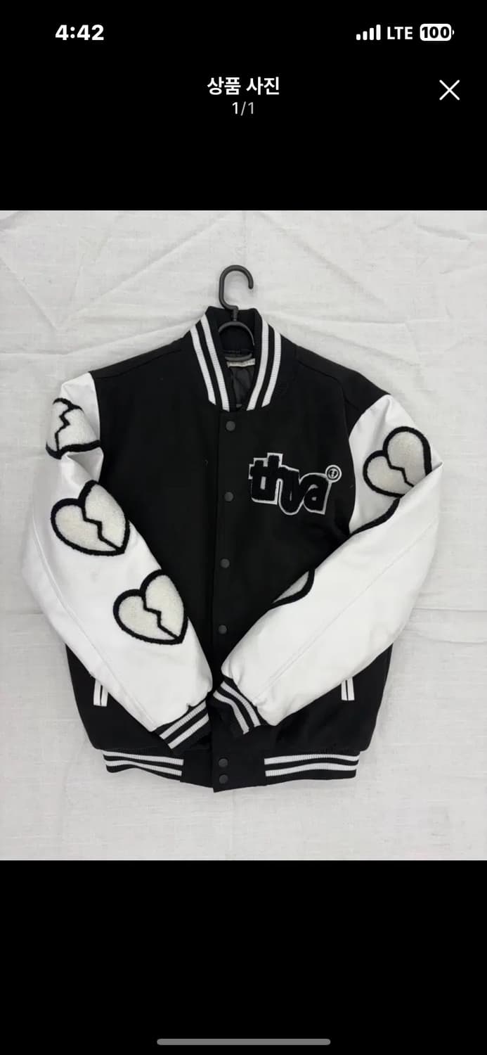 Thya 이은종 바시티자켓 상품이미지1