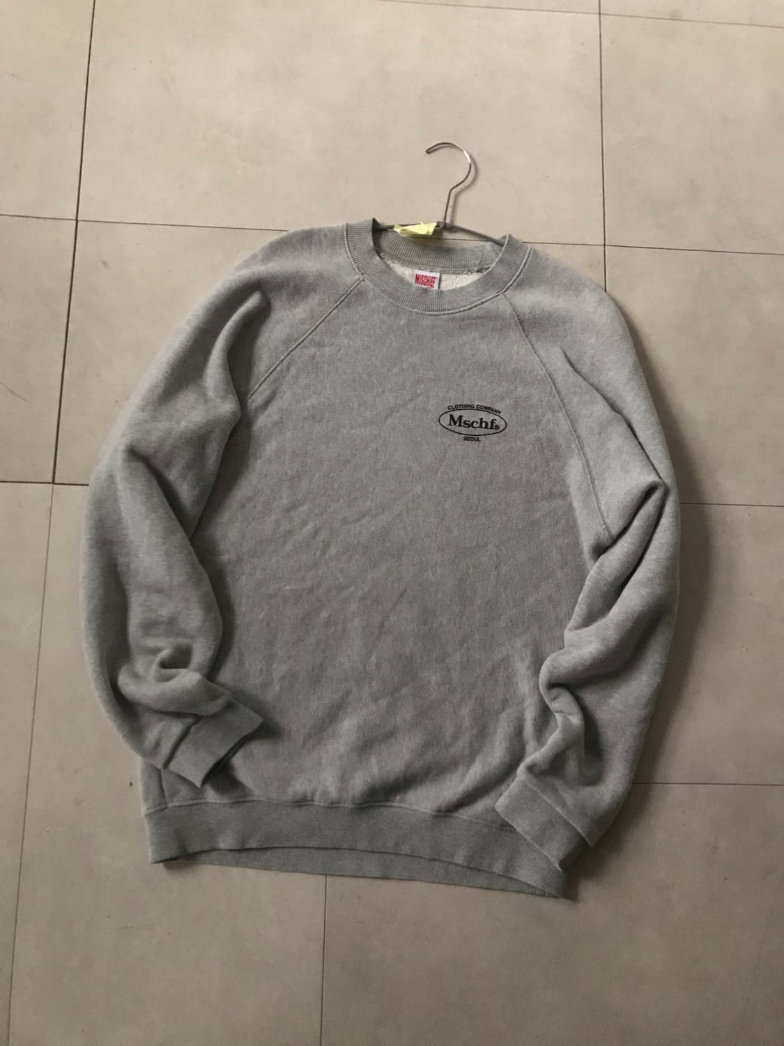 미스치프 서울 그레이 맨투맨 상품이미지8