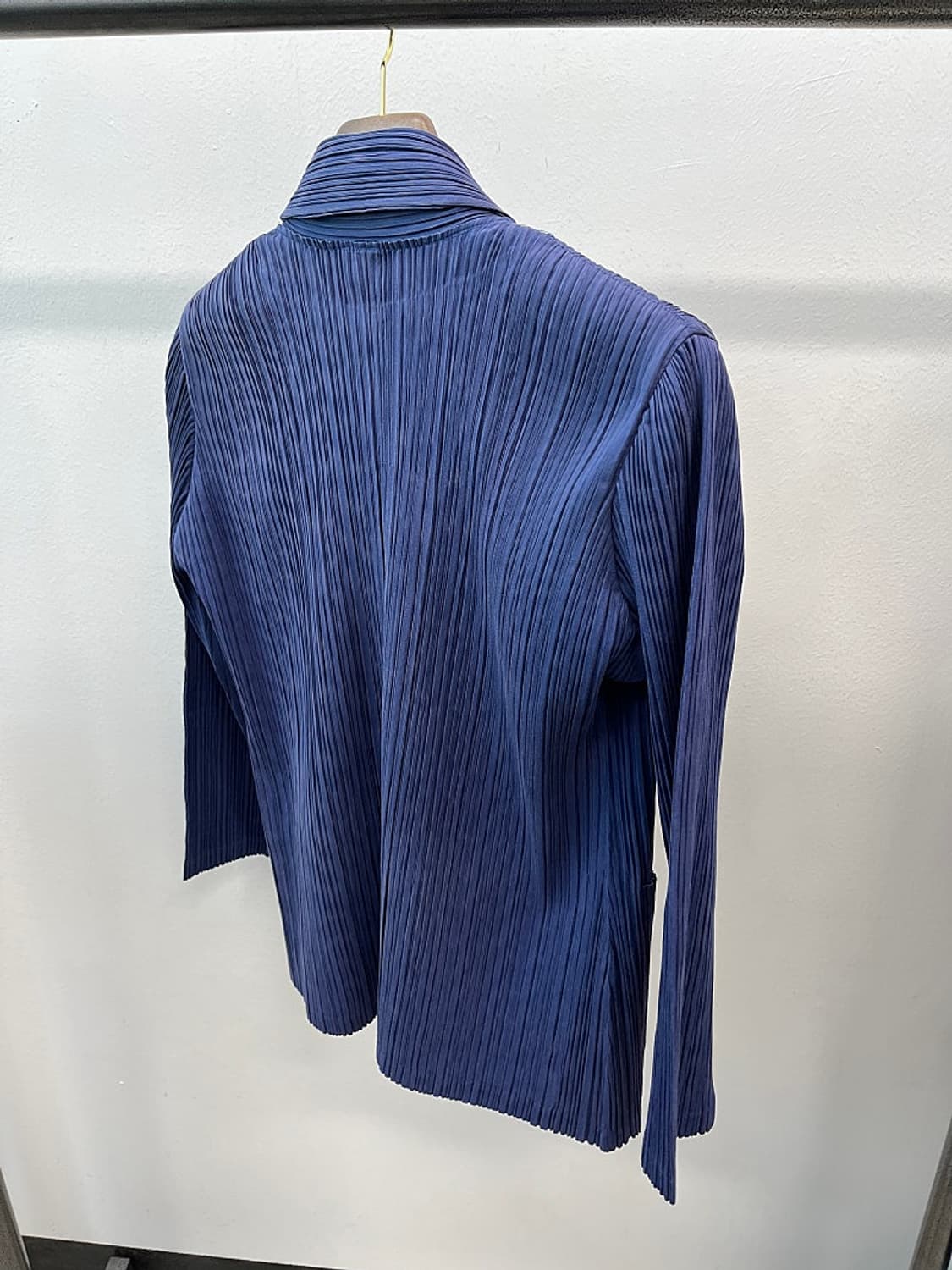 여) 플리츠플리즈 미스티퍼플 가디건 상품이미지8