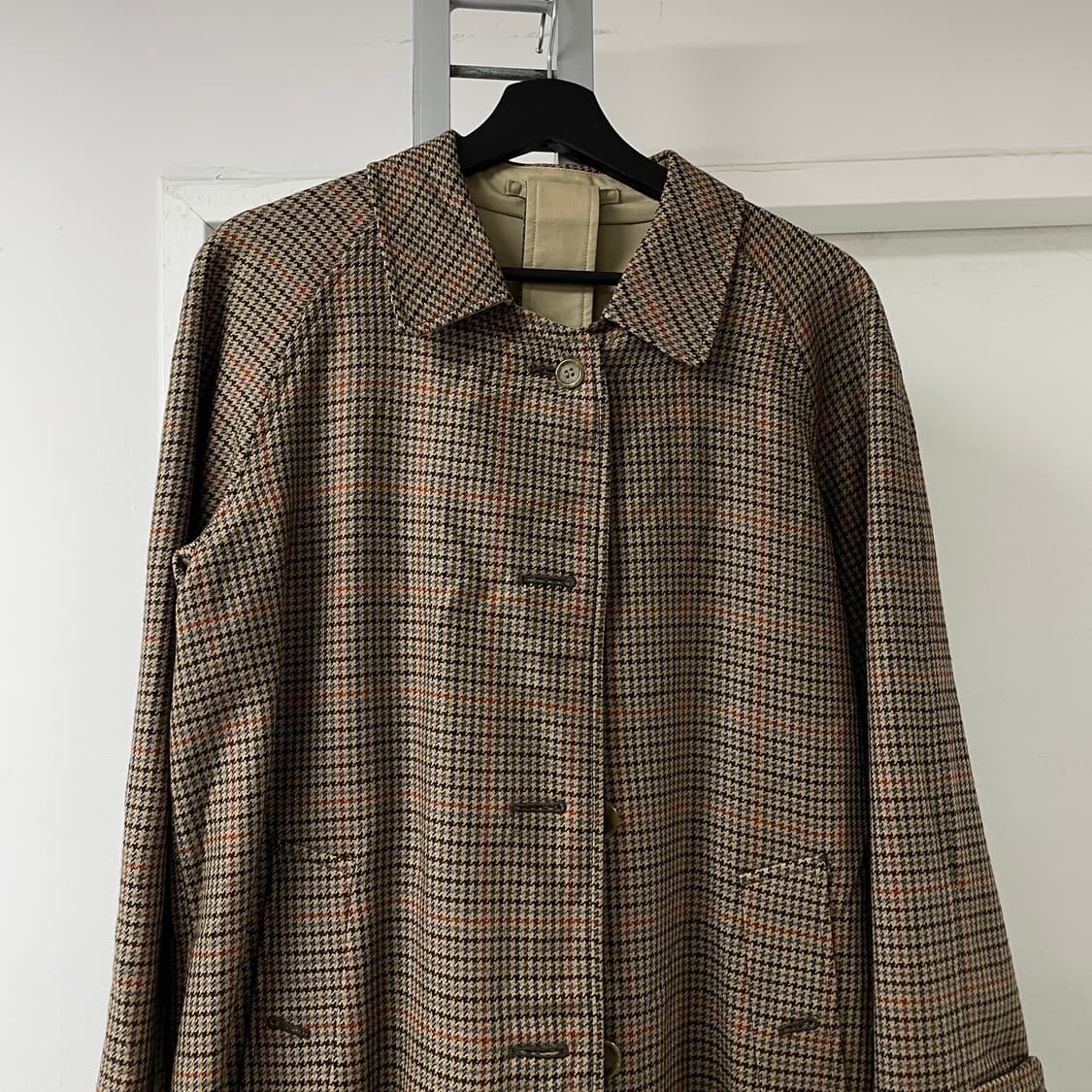 버버리 글렌체크/베이지 리버시블 코트 10 상품이미지2