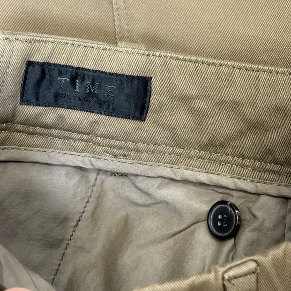 TIMEHOMME 베이지 밴딩 카고팬츠 78 상품이미지5