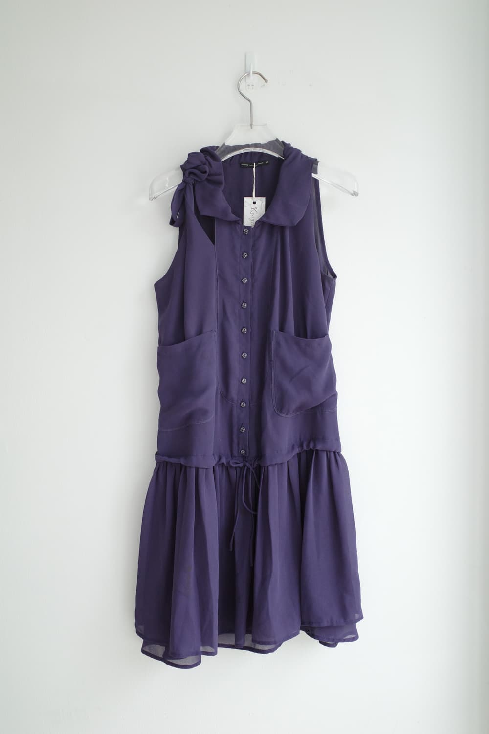 Ribbon tied dress 상품이미지6