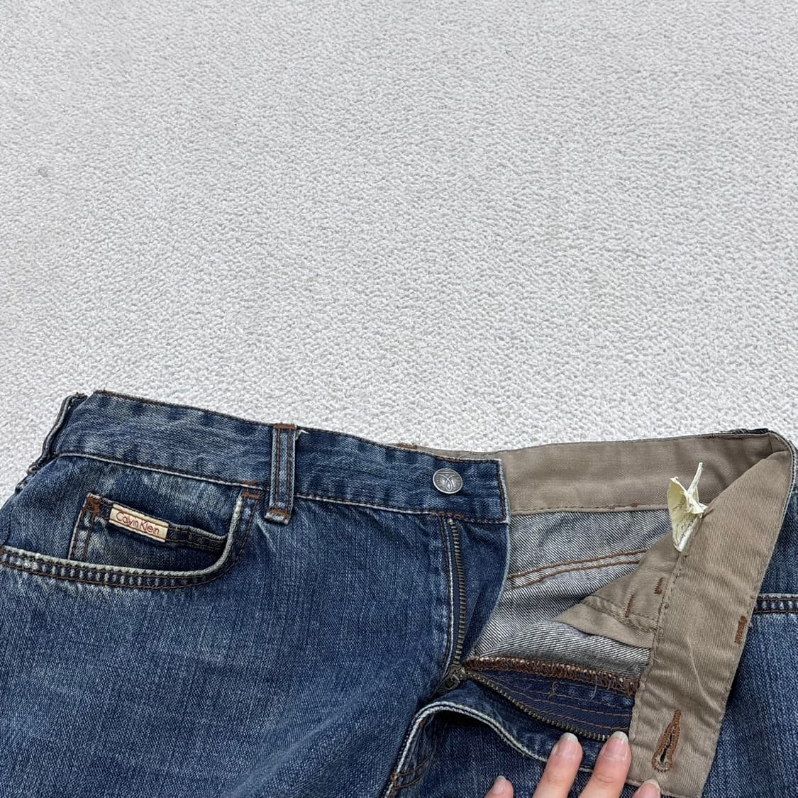 34 캘빈클라인 빈티지 데님 팬츠 0401E 상품이미지5
