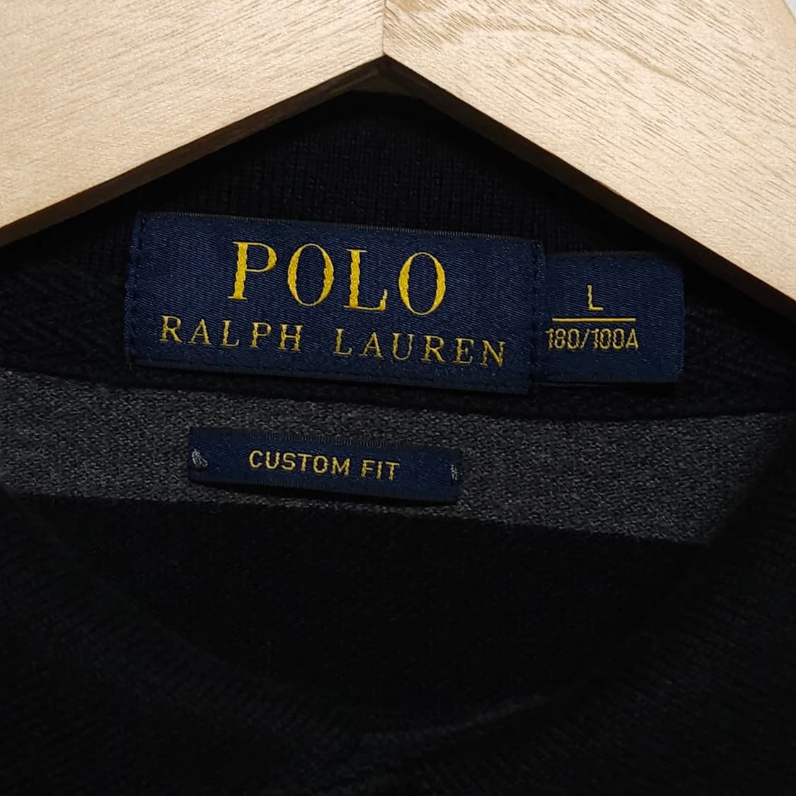 105)POLO 폴로 스트라이프 반팔 카라티 커스텀핏 상품이미지3