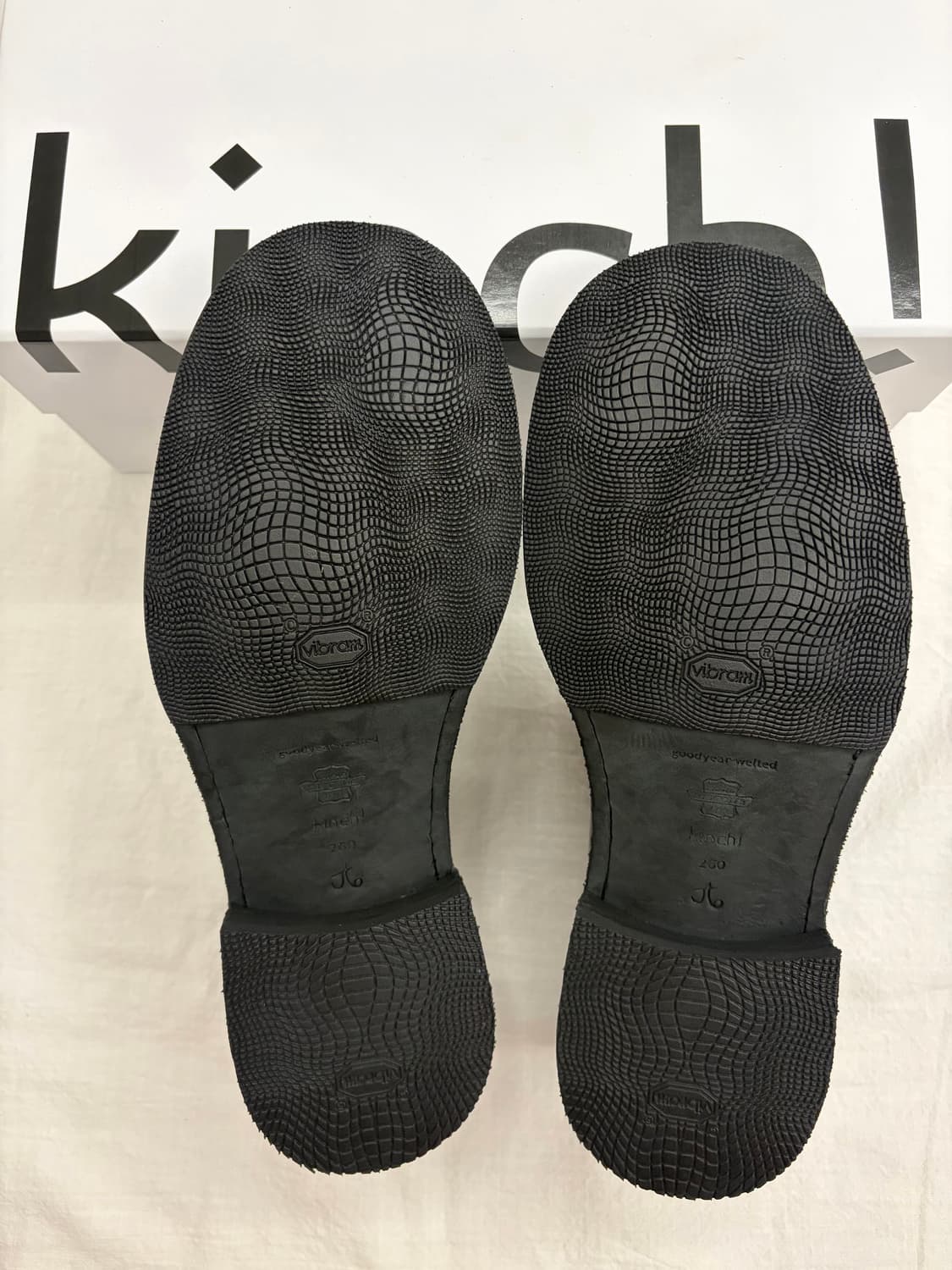 킨치/647 더비 고어텍스 블랙/260 새상품 상품이미지3