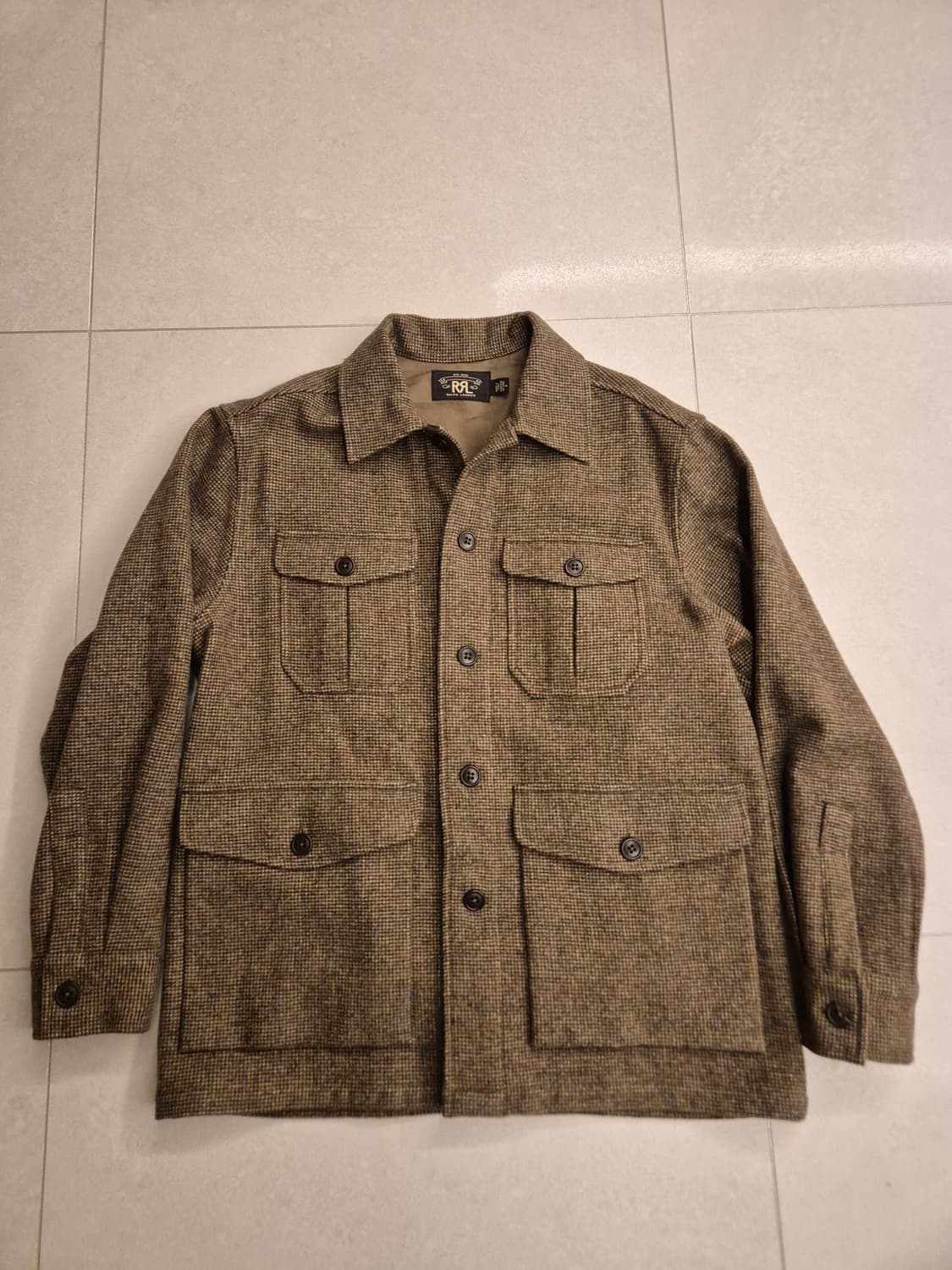 RRL 트위드 셔츠 자켓 M 상품이미지3