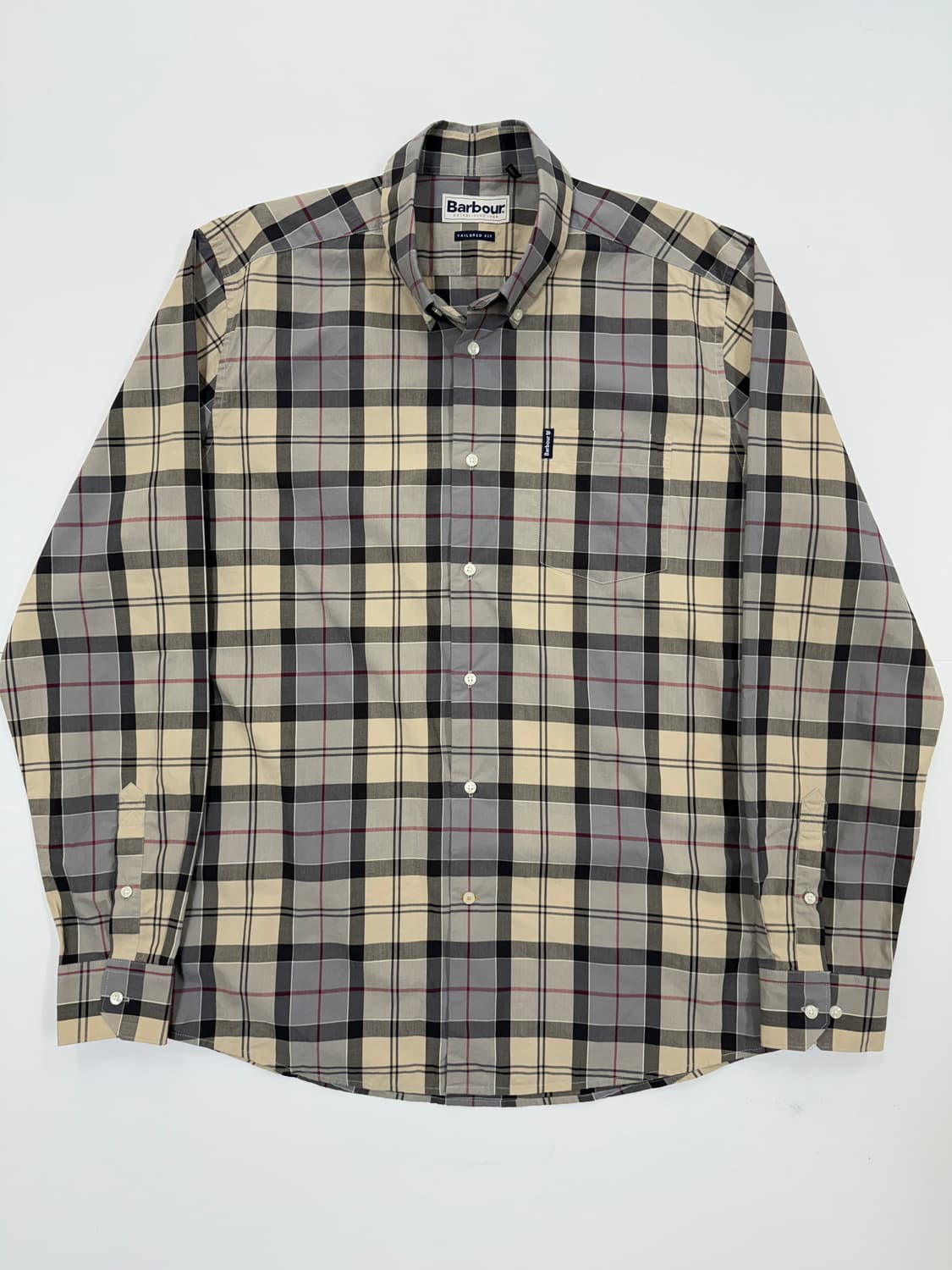 바버 클래식 타탄 셔츠 상품이미지1