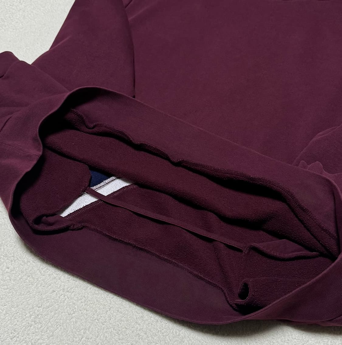 폴로 랄프로렌 빅포니 버건디 치프티프 후드티 (QR) 상품이미지9